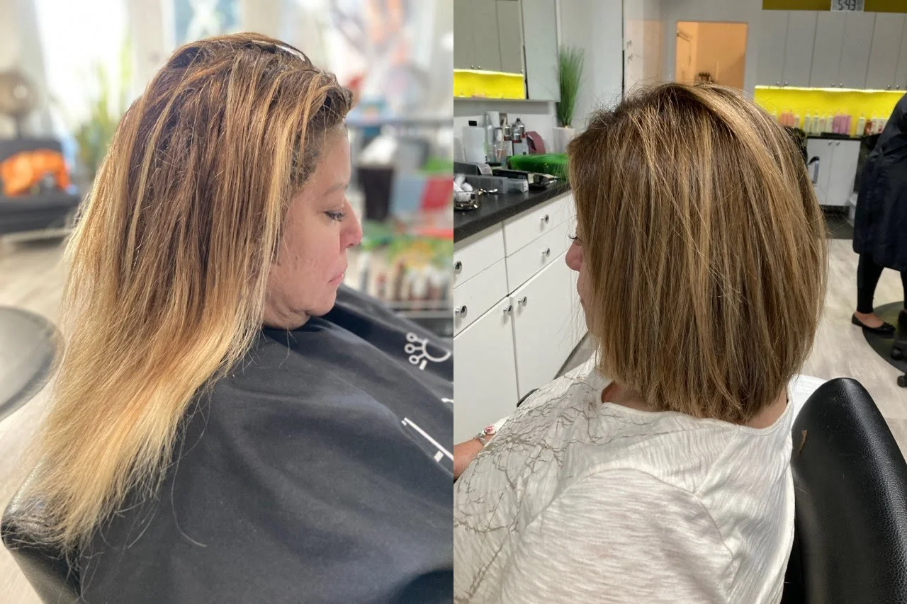 Before and after: length reset and dimensional highlights